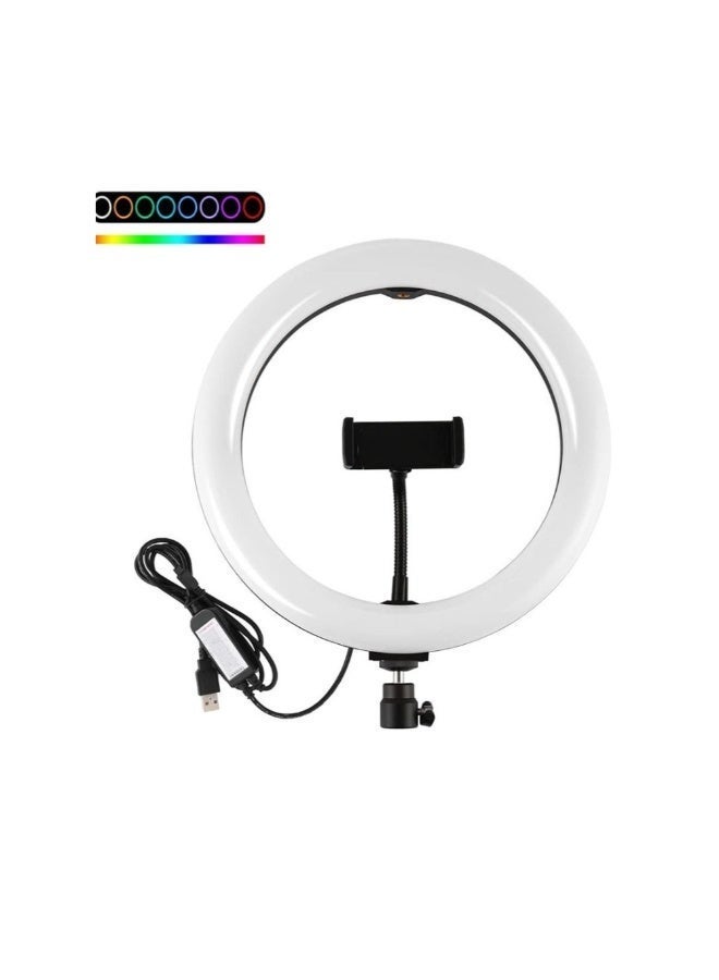 MJ-38 Ring Light RGB 38 CM LED Ring Light with Tripod Stand - Image 3